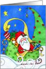 Santa’s Sleigh Ride card