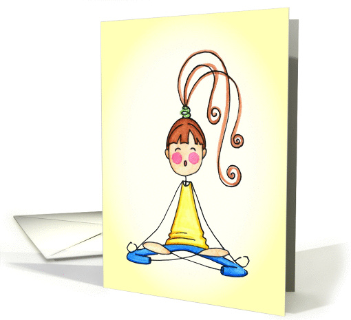 Meditation card (119103)