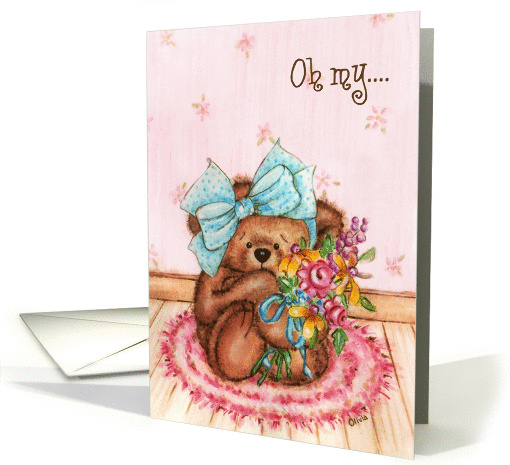 So Beary Sorry card (119555)