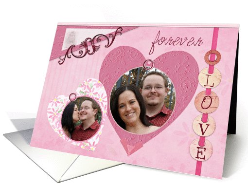 Loves Scrapbook Valentine's Photo card (119695)