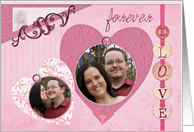 Loves Scrapbook Valentine’s Photo Card