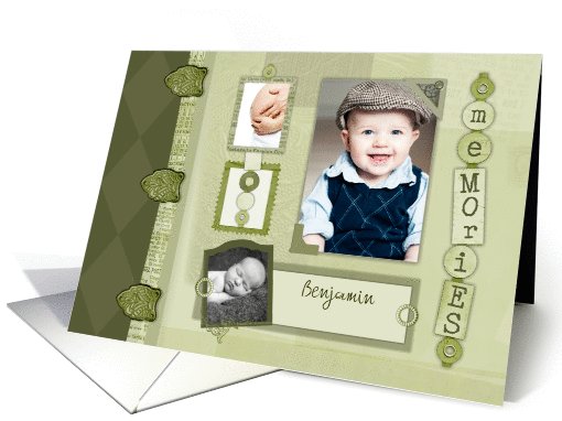 Memories Scrapbook Photo Insert card (119707)