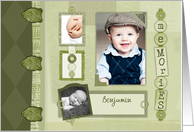 Memories Scrapbook Photo Insert Card