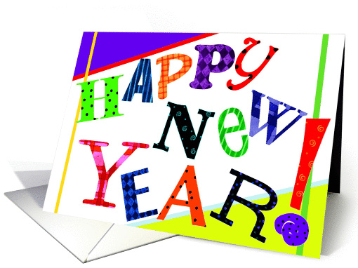 Happy New Year card (124199)