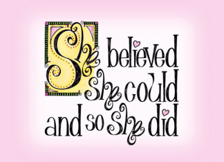 She Believed She...