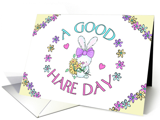 A Good Hare Day Easter card (1360876)