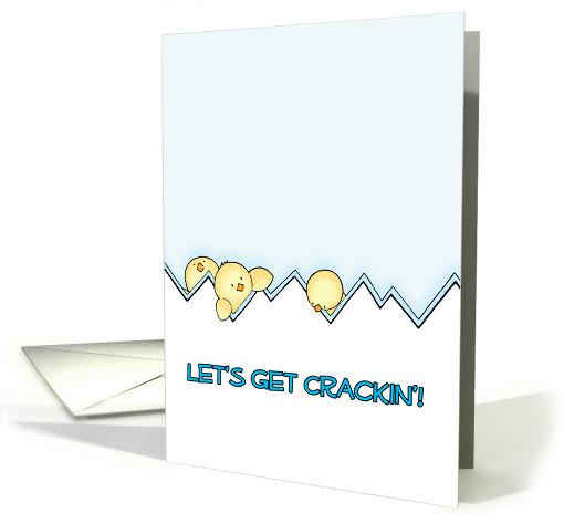 Let's Get Crackin' Easter card (1360970)