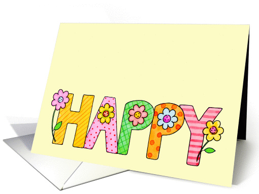 Too Cute Happy Birthday card (1376664)