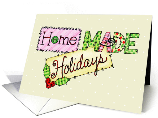 Homemade Holidays Christmas card (1380754)