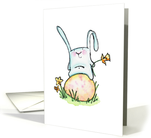 Bunny Love On Easter card (1602804)