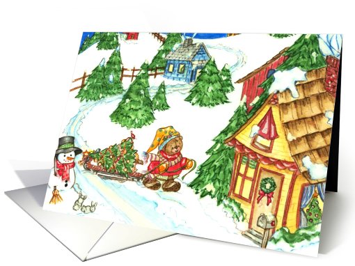 Home For The Holidays card (469130)