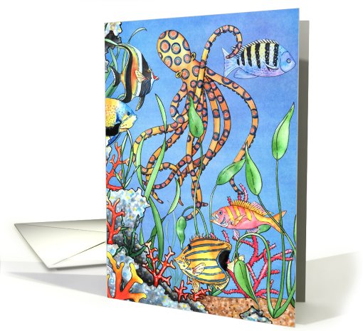 In The Ocean card (469403)