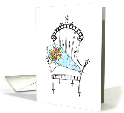 Stylized Thinking of You Bouquet card (470162)