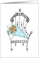 Stylized Thinking of You Bouquet Card