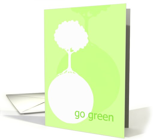 Go Green Earth card (559118)