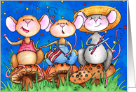 Independence Day Mice card