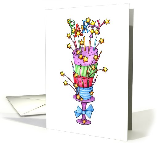 Birthday Party card (584713)