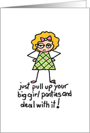 Big Girl Panties card