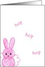 Hoppy Easter card