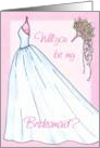 Will You Be My Bridesmaid? card