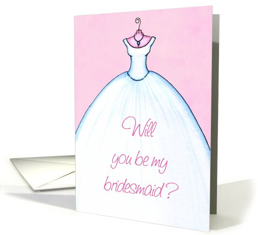 Will You Be My Bridesmaid card (595964)