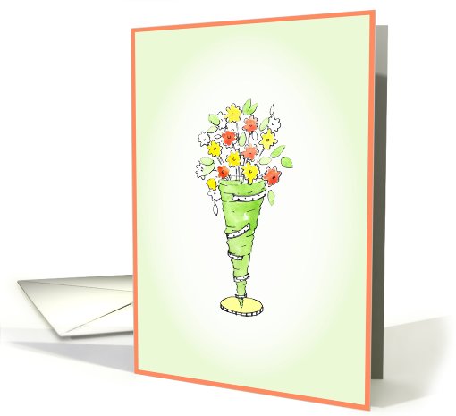 Happy Birthday Bouquet card (596039)