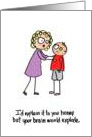 Parenting for children, Exploding Brain, illustration card
