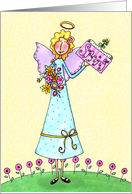 Spring Angel card