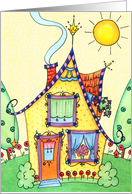 New Address Our Happy Home Announcement card
