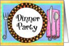 Dinner Party Invitation card