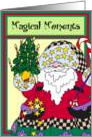 Magical Moments Christmas - Whimsical Santa card