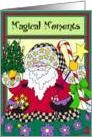 Magical Moments Christmas - Santa card