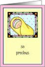 So Precious Baby Congratulations card