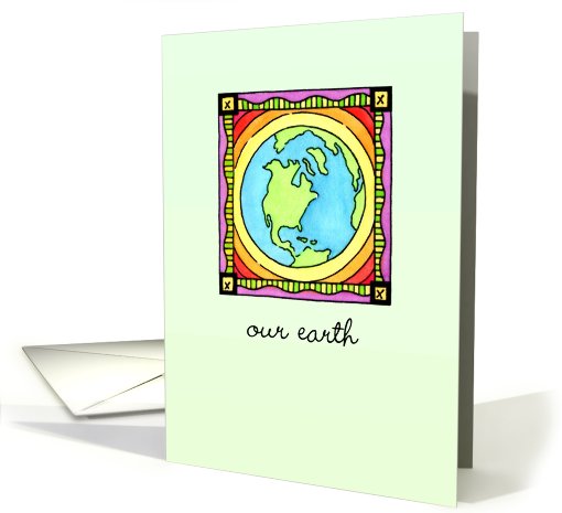 Earth Day card (729915)