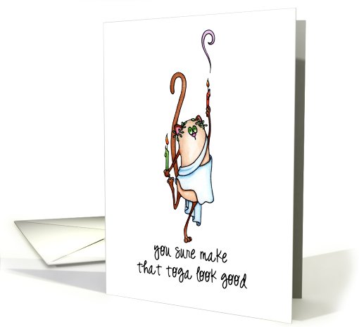 Toga Cat Graduation card (729936)