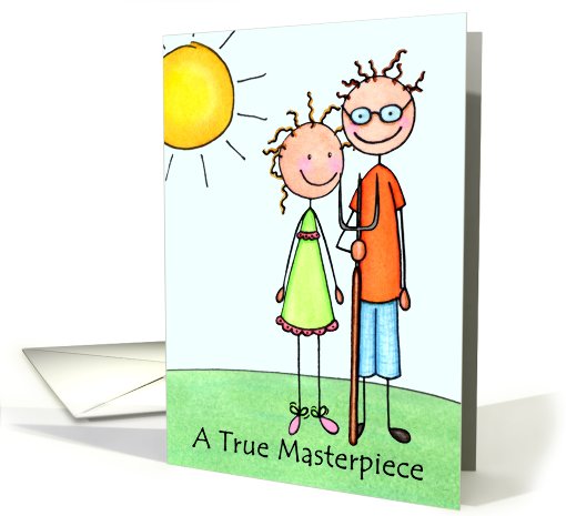 American Gothic Masterpiece Anniversary card (779341)