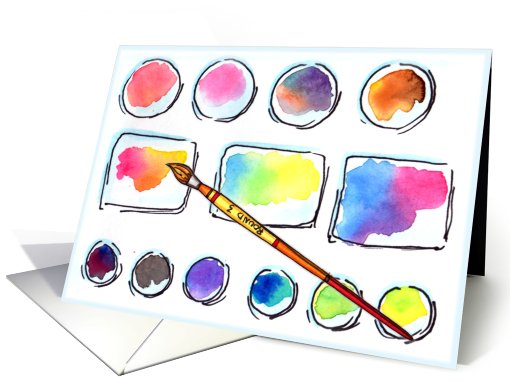 Color Your World - Encouragement card (781608)