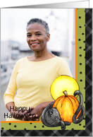 Happy Halloween Photo Insert card