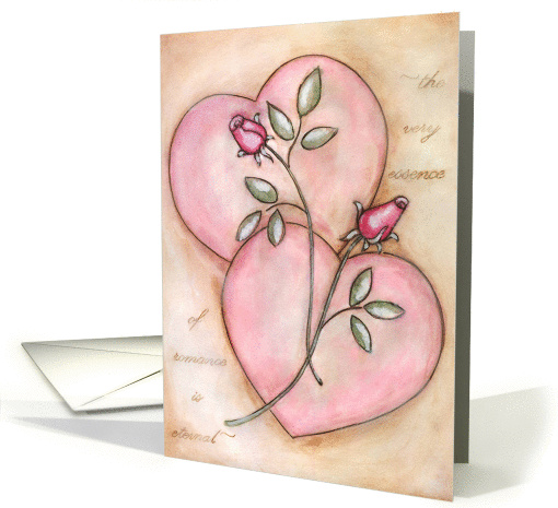 Beautiful Roses and Hearts Valentine's Day card (898200)