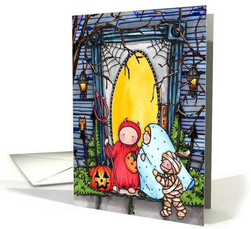 Not So Spooky Halloween Costume Party Invitation card (898217)