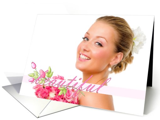 Roses Bridal Shower Invitation Photo card (901672)