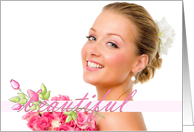 Roses Bridal Shower Invitation Photo Card