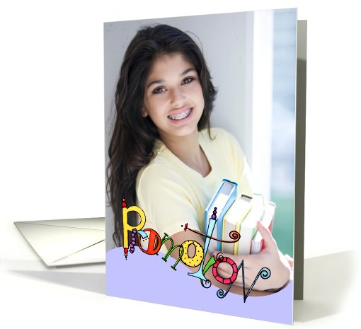 Middle School Promotion Photo card (921886)