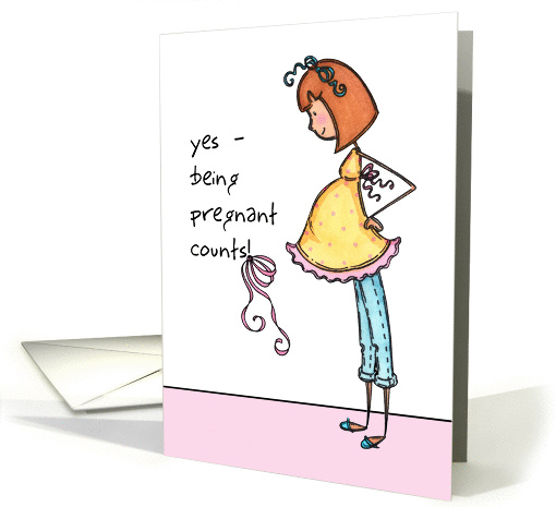 Mother's Day Card - Pregnant card (922275)