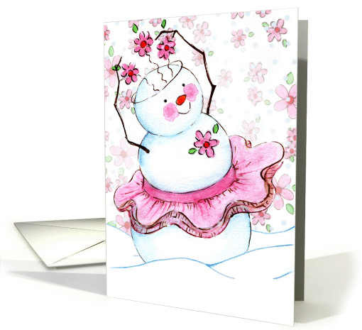 Dance Of The Snow Queen card (92305)