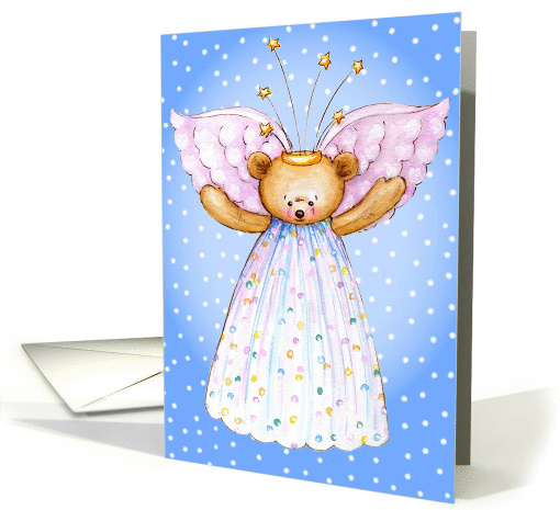 Teddy Bear Blessings card (93483)