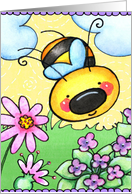 Spring Bee card