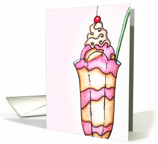 Yummy Sundae Encouragement card (958135)