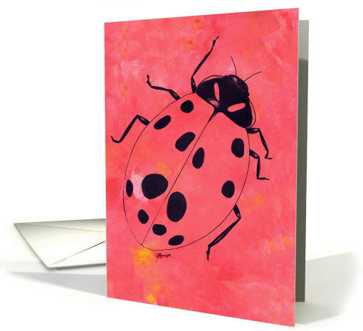 Ladybug, favorite insect card (641625)
