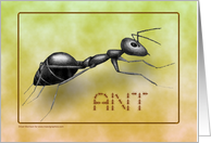 Ant Rampant card